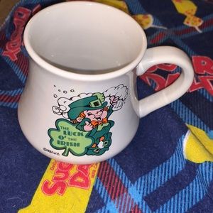 Vintage Wallace Berrie Mug "The Luck O' The Irish "1982 W B St. Patric Day Cup